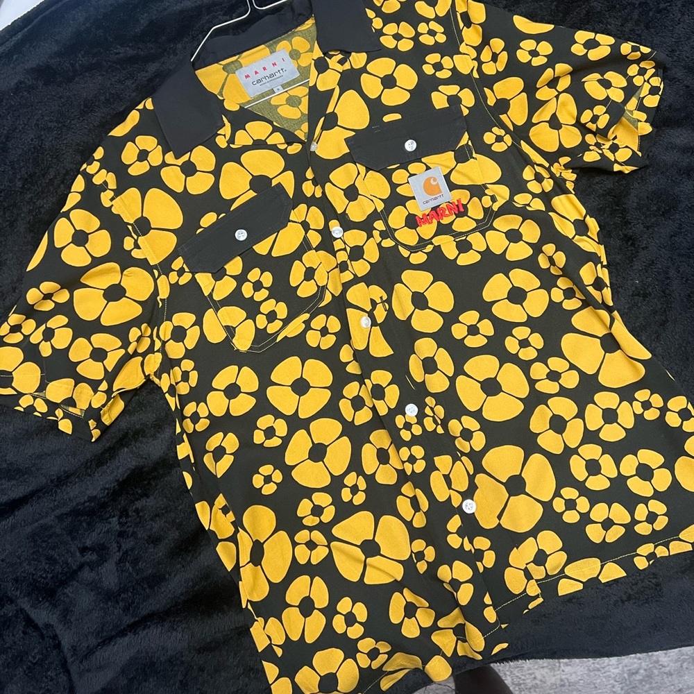Marni x Carhartt button down shirt